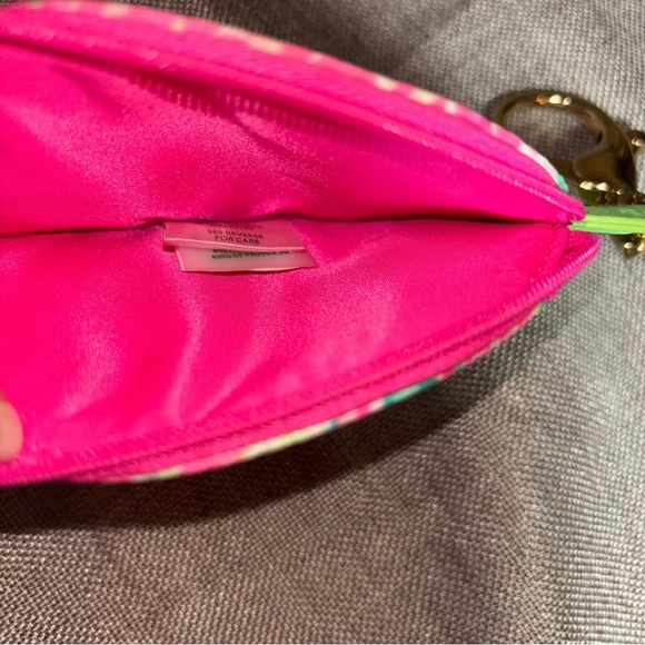 Lilly Pulitzer Women’s Pineapple Coin Case with Lobster Clasp - Picture 4 of 7